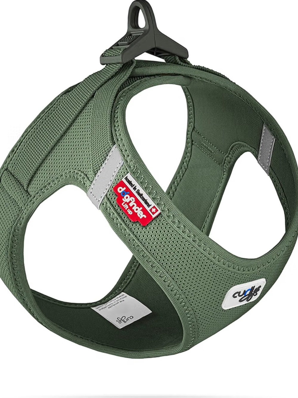 Curly clasp vest harness